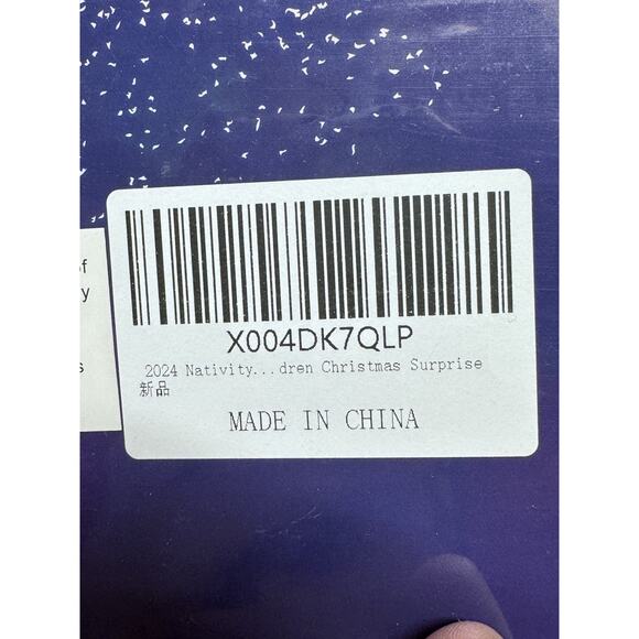 Advent Calendar 2024 24Days Christmas Countdown Calendar- Nativity Scene Set NEW - Picture 3 of 3